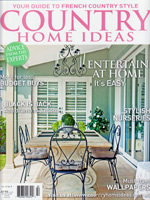 PURE LINEN featured in Country Home Ideas Vol11 No9