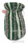 Terry Children's Glove Green Stripes