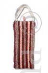 Terry Children's Back Washer Red Stripes