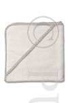 Terry Baby Blanket Off White