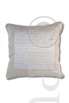 Osaka Cushion Natural with White