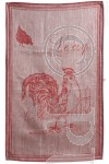 Le Coq Tea Towels Red