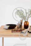 Modern Classic Napkins Single Hem Natural by PURE LINEN