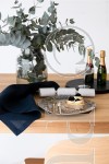 KLAIPĖDA NAPKINS Navy 45x45