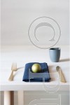 In Style Napkins Single Hem Stitched Colour French Navy