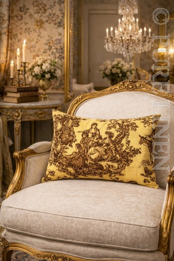 Toile Cushion Covers