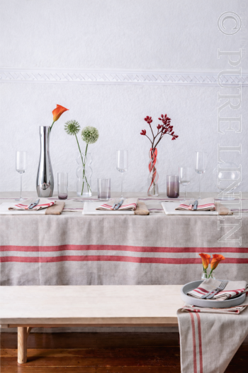 "Bertha" Napery Collection by PURE LINEN