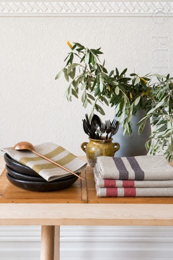 "Bertha" Linen Tea Towels