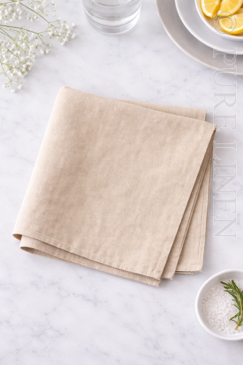 ÉPURÉ NAPKINS Oyster Size 45x45 