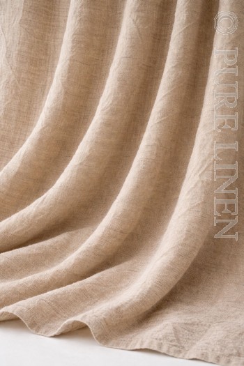  Fabric Article1027N  Stone Washed Natural Flax 185gsm