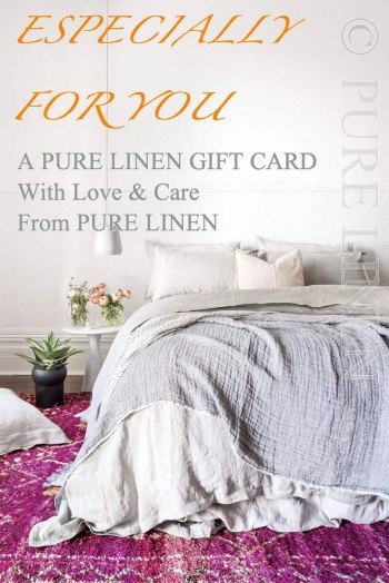 LINENTHINGS - PURE LINEN Gift Card For Your Special Person