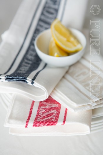 "Pure Linen Signature" Linen Tea Towels 