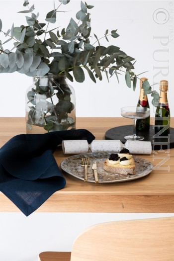 KLAIPĖDA NAPKINS Navy 50x50