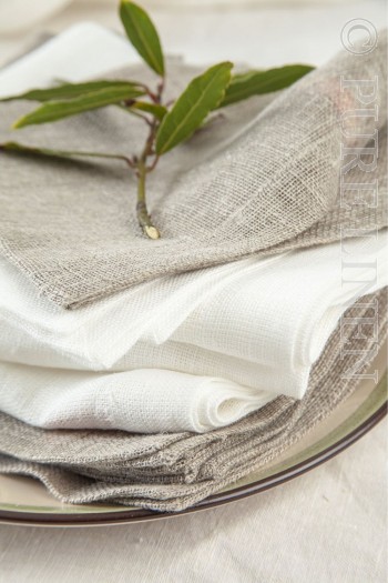 Eco Planet Napkins by PURE LINEN