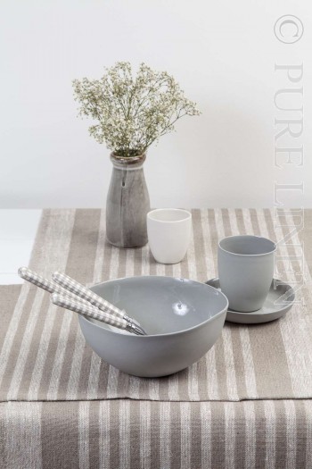 "Marta" Runner Collection-Natural Stripes-50x180