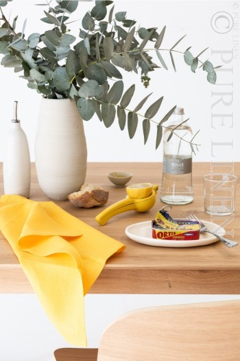 KLAIPEDA Napkins Sunflower Size 45x45