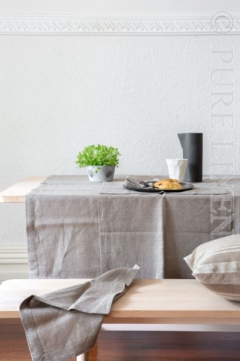 Monks Cloth Napery Collection by PURE LINEN