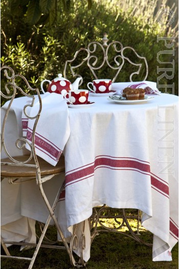 "Pure Linen Signature" Glass Coth table linen by PURE LINEN