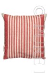 "Marta" Cushion Collection-Red Stripes-50x50