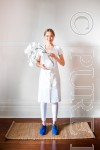 Felice Apron Optical White