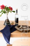 AMALFI navy linen napery