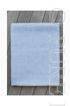 Modern Classic Tablecloth Herringbone Blue by PURE LINEN